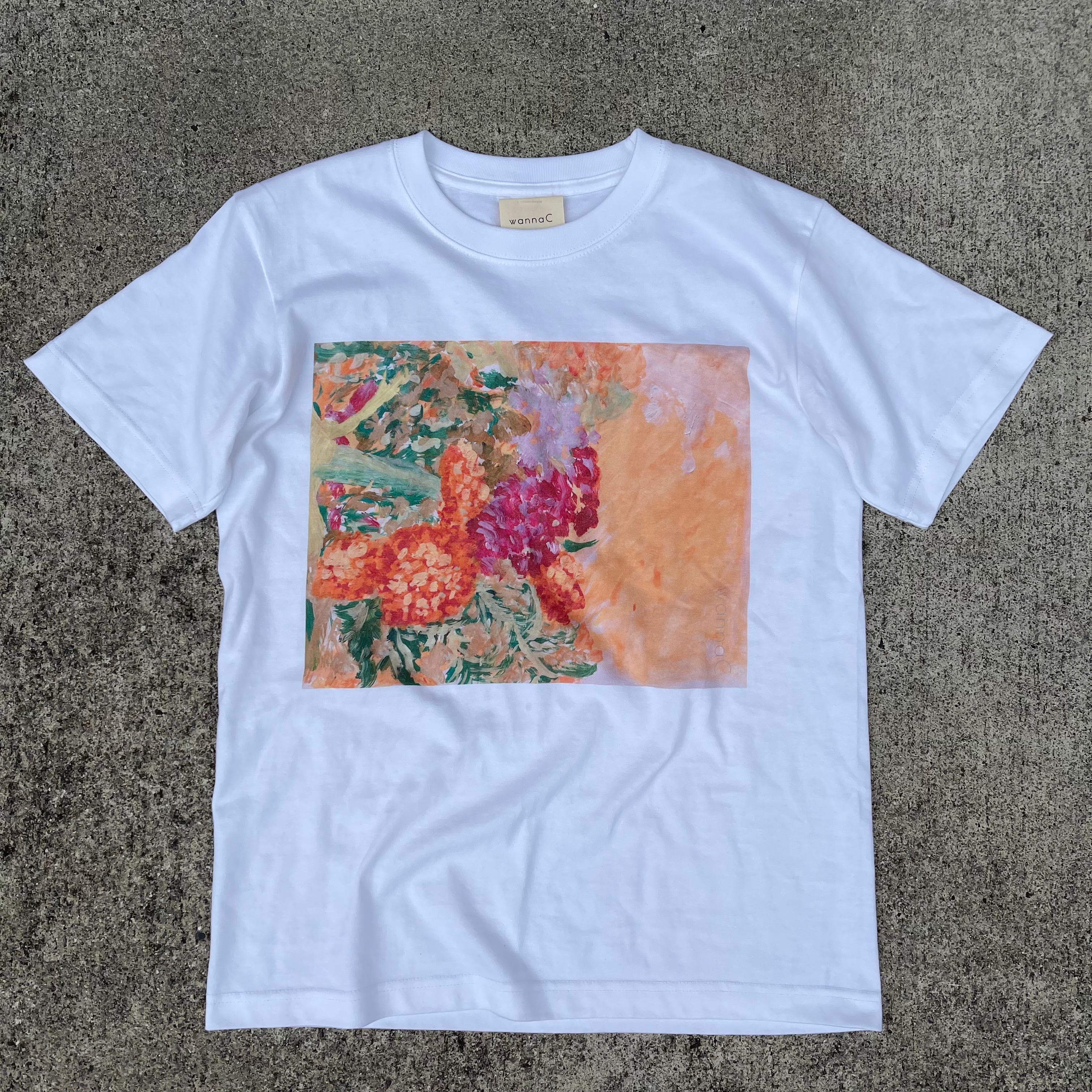 novelty T-shirt  - ajisai -